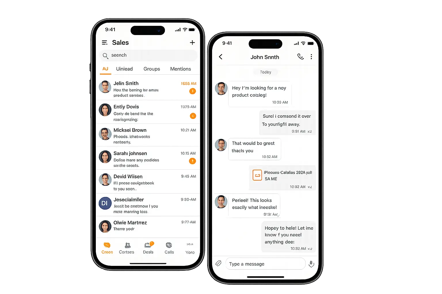 Sales Rep App